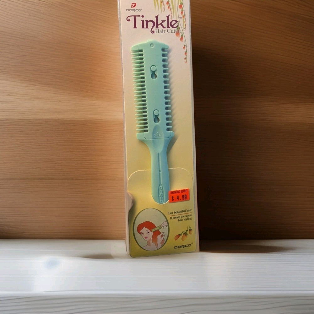 Dorco Tinkle Hair Cutter Razor Comb‎ Green
